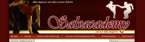 Salsacademy website